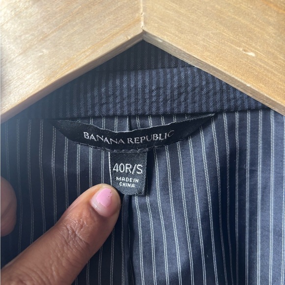Banana republic | silk/wool blazer | size 40 regular/ slim fit - Picture 5 of 9